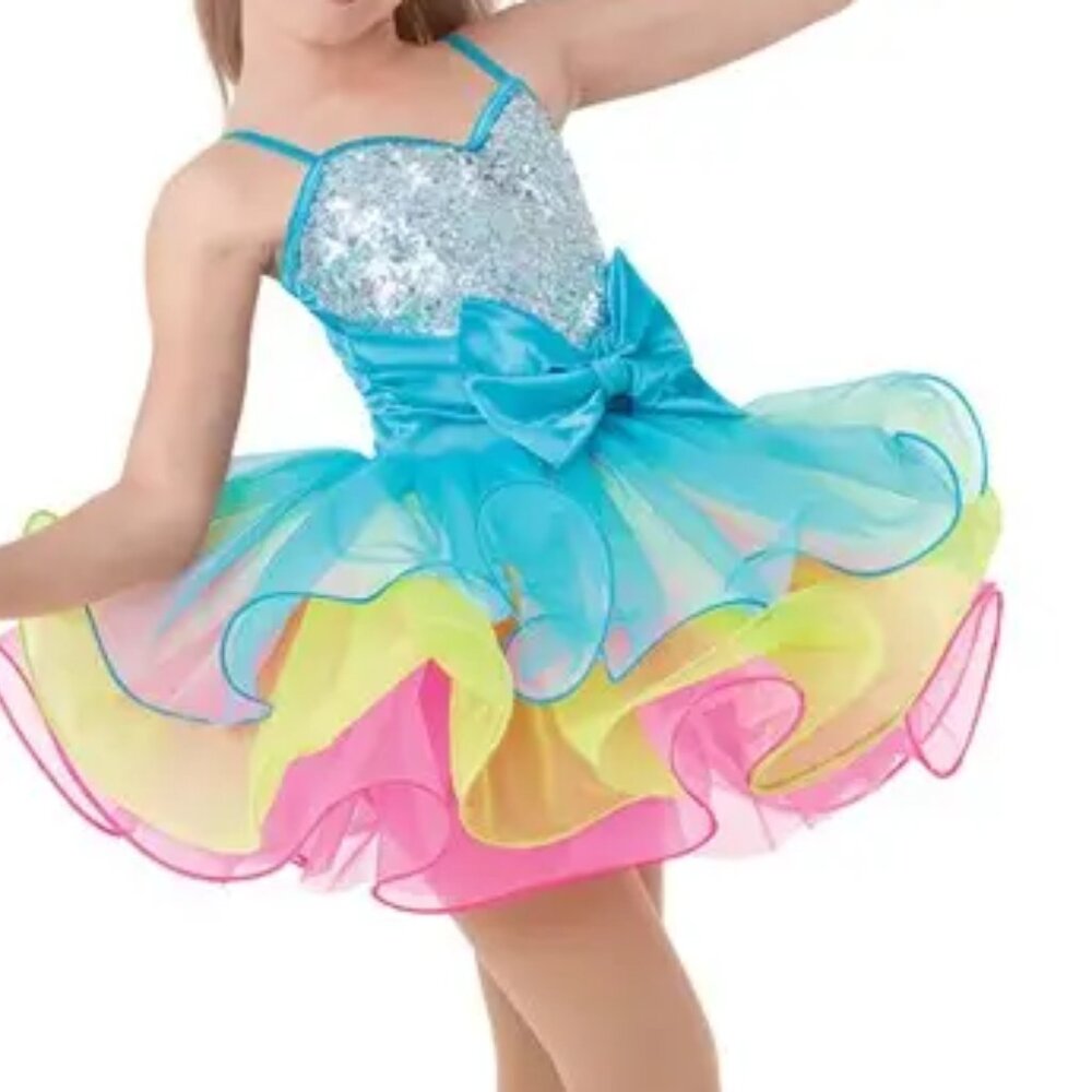 Weissman Rainbow Tutu Dance Costume - SC